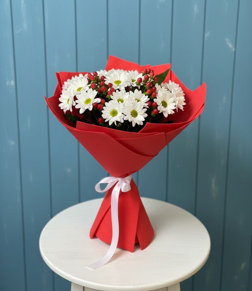 Букет цветов из: Хризантемы в Гольёво