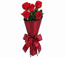 Букет 5 Красных роз Эдлесс Лав в Гольёво