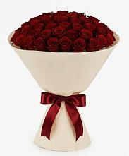 Букет 101 Бордовая роза Блэк Бакарра в Гольёво