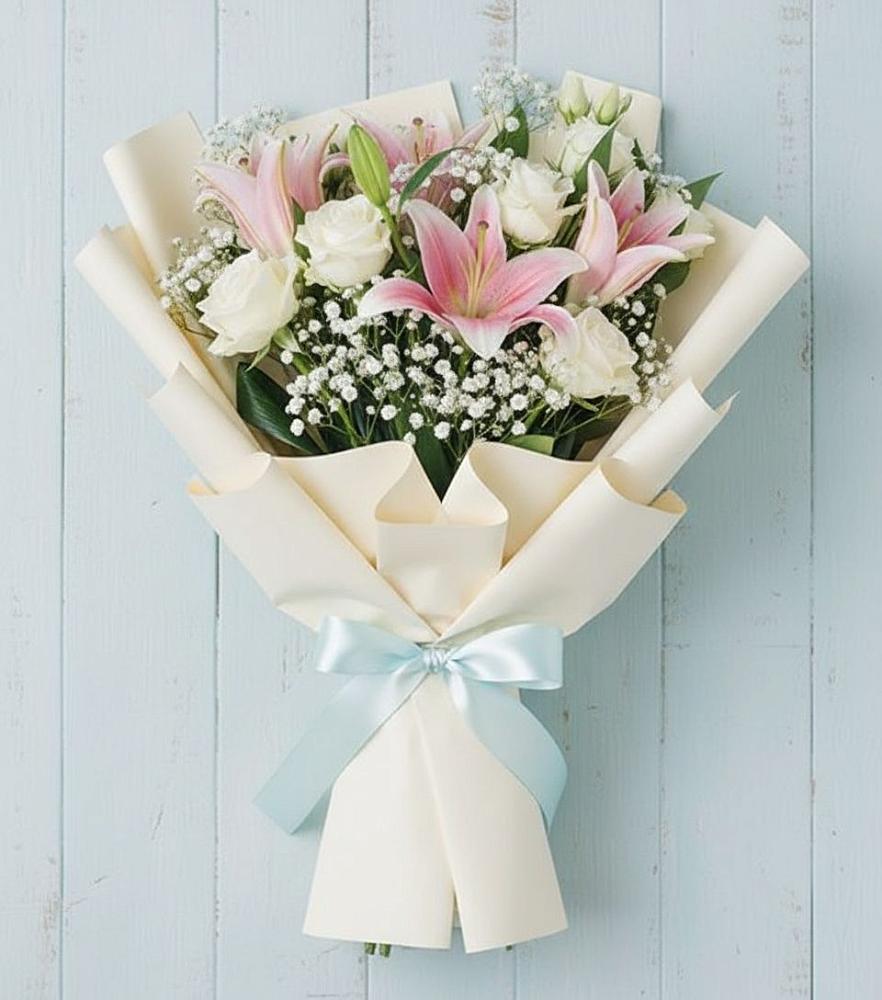 Букет цветов из: Лилии в Гольёво