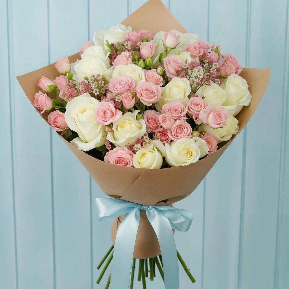 Букет цветов из: Розы в Гольёво