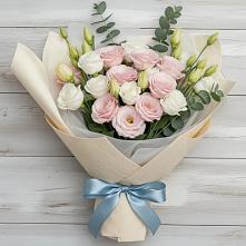 Букет цветов из:  Лизиантусы #REPLACE_PRED# Гольёво