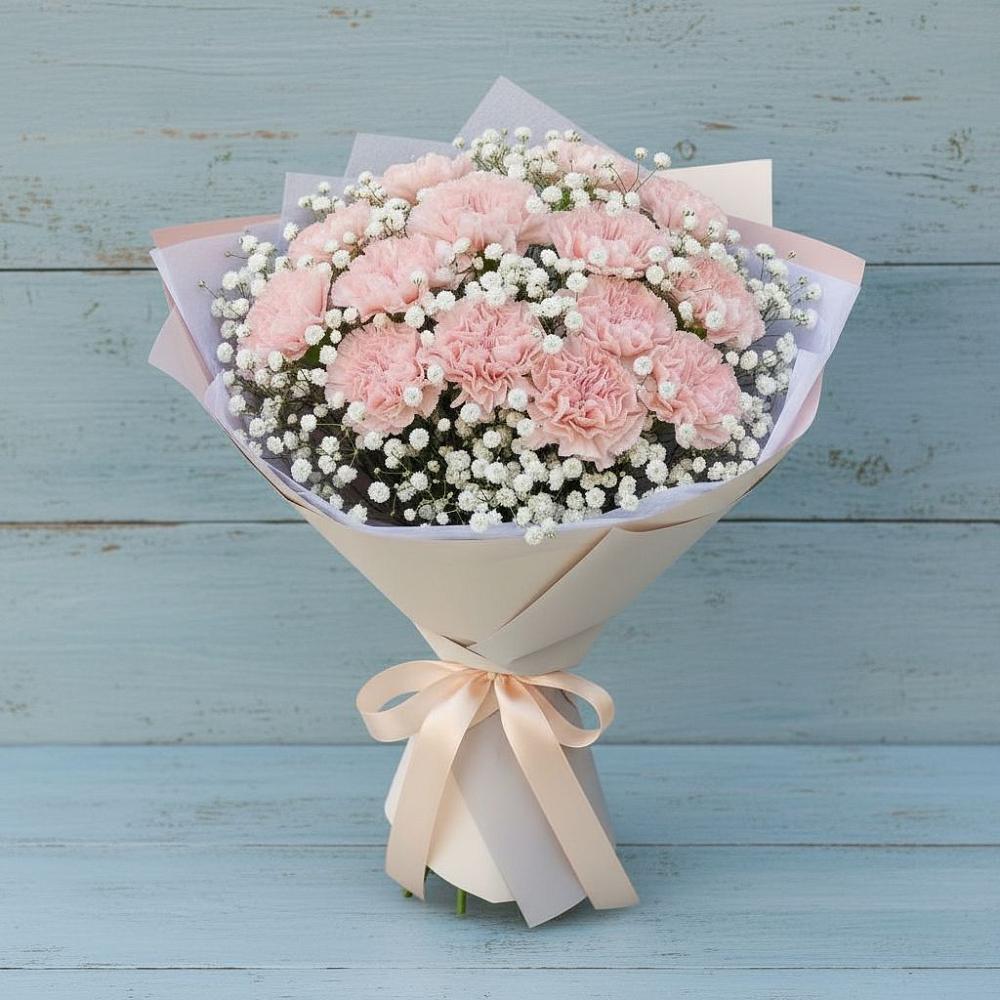 Букет цветов из: Гвоздики в Гольёво