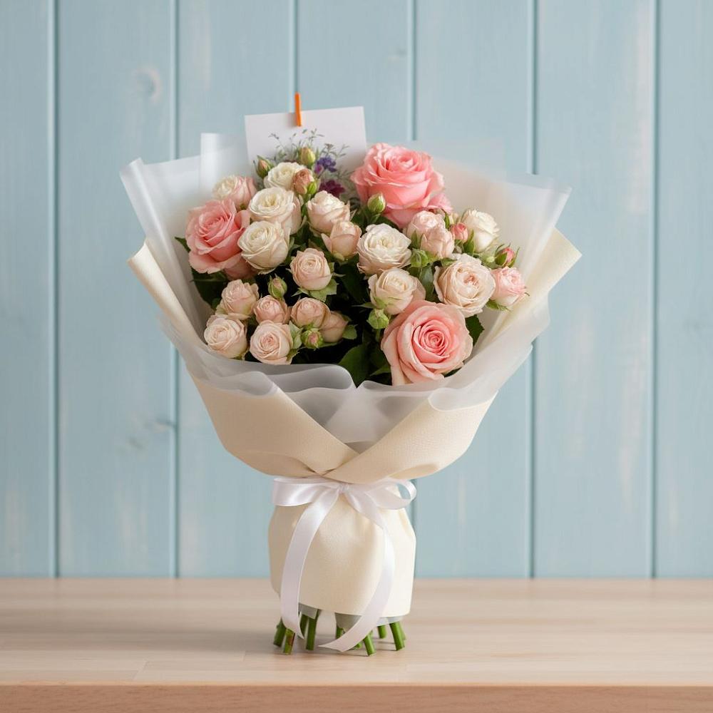 Букет цветов из: Розы в Гольёво