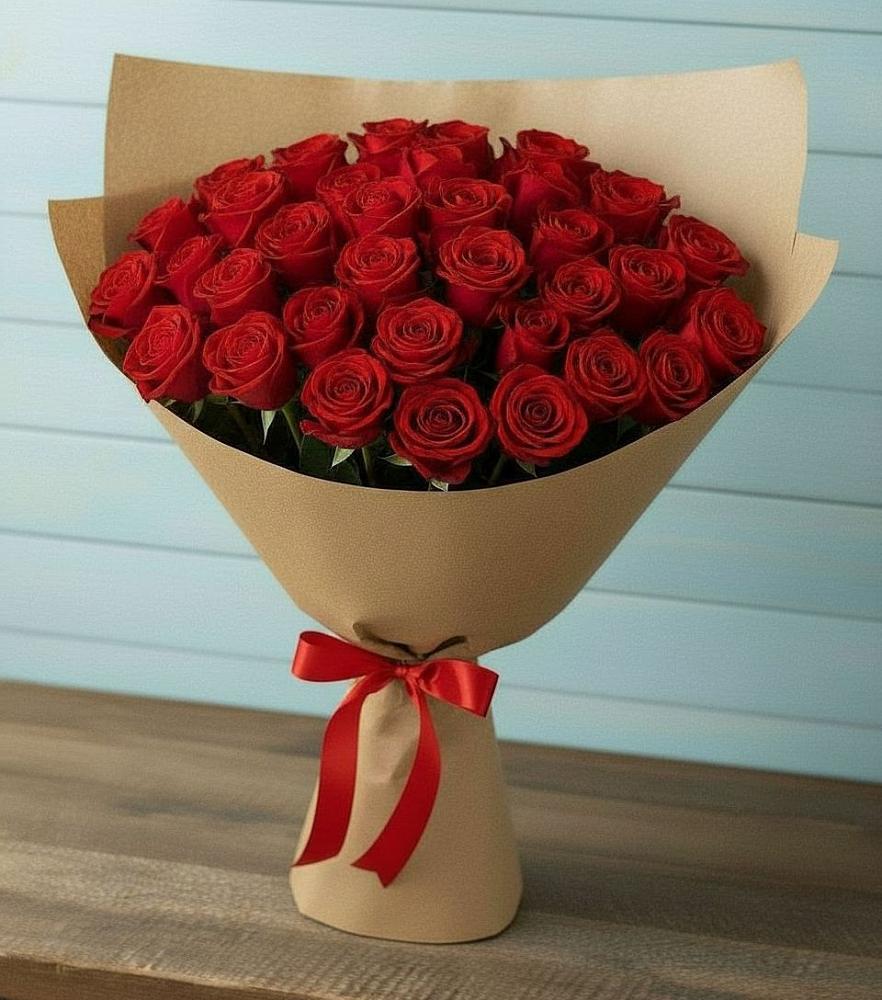 Букет Красные розы Милано в Гольёво