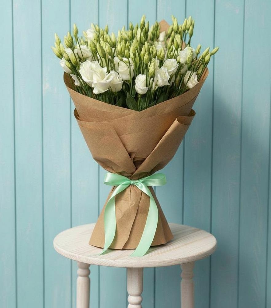 Букет цветов из: Лизиантусы в Гольёво