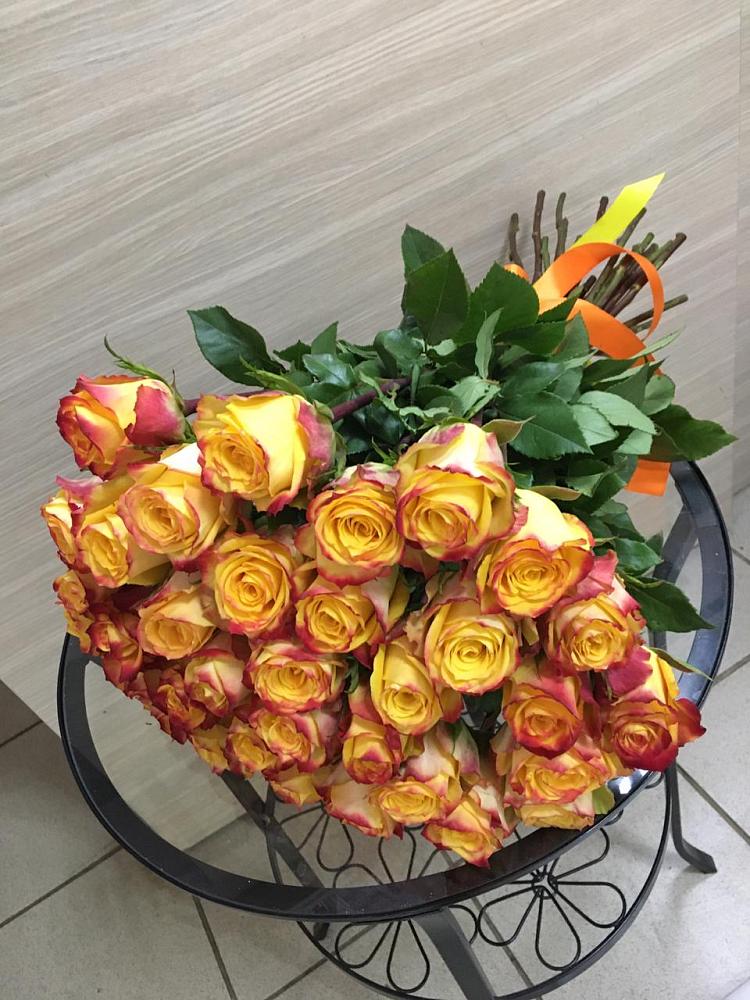 Букет Желтые розы в Гольёво