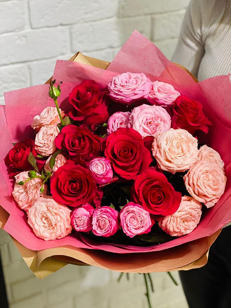 Букет цветов из: Розы в Гольёво