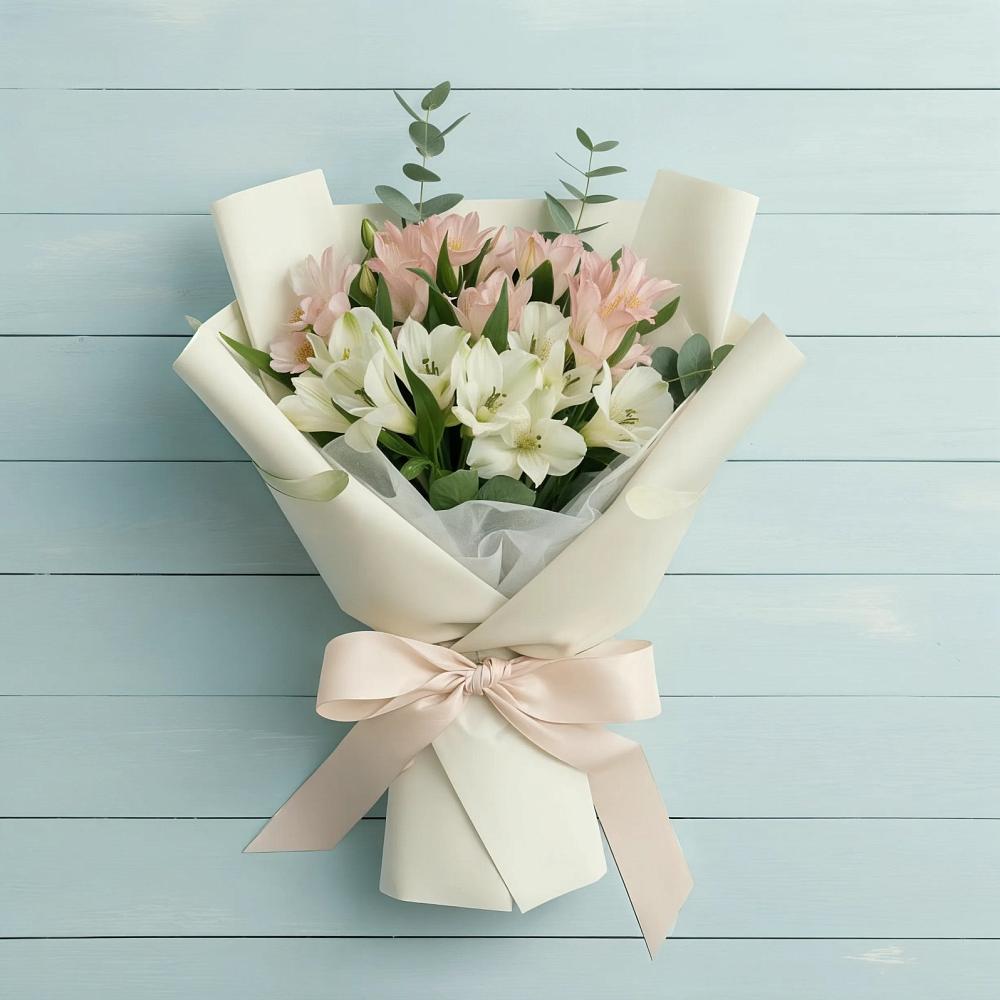 Букет цветов из: Альстромерии в Гольёво